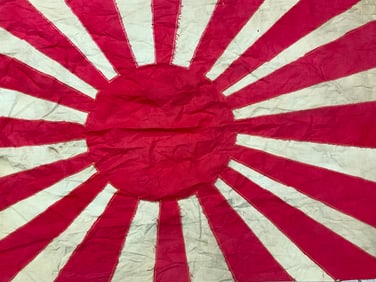 JAPAN WWII JAPANESE RISNG SUN FLAG