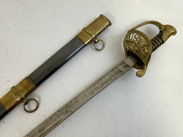 US MODEL 1850 FOOT OFFICER’S SWORD