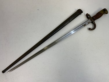 ANTIQUE FRENCH MODEL 1874 GRAS BAYONET MATCHING