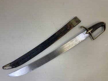 ANTIQUE NAPOLEONIC WARS ERA AUSTRIAN INFANTRY HANGER SHORT SWORD