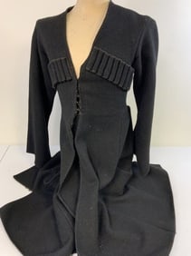 ANTIQUE RUSSIAN COSSACK UNIFORM BLACK CHERKESKA