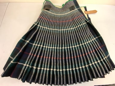 VINTAGE MILITARY BRITISH ROYAL REGIMENT OF SCOTLAND TARTAN SCOTTISH KILT