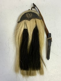 ANTIQUE SCOTTISH HORDEHAIR SPORRAN