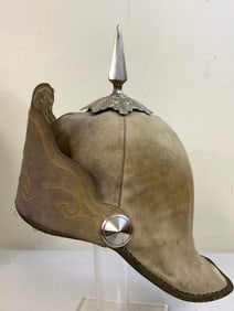 ANTIQUE ODD FELLOWS SPIKED HELMET