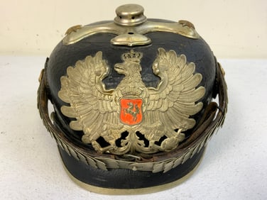 IMPERIAL GERMANY POLICE OFFICER HELMET