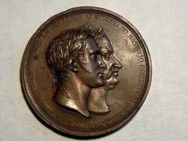 RUSSIAN EMPIRE ANTIQUE IMPERIAL RUSSIAN 250th ANNIVERSARY OF VILNO UNIVERSITY MEDAL