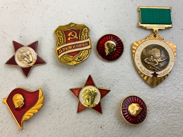 USSR SOVIET SOCIALIST PINS