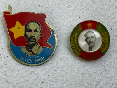 VIETNAM HO CHI MINH COMMUNIST PARTY BADGES