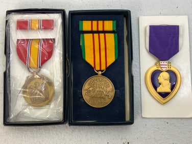 USA LOT OF 3 MEDALS