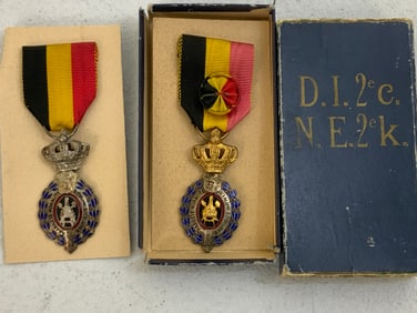 BELGIUM LOT OF MEDALS