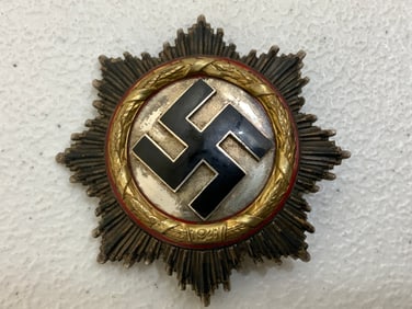 GERMANY THIRD REICH WWII 1941 GERMAN CROSS IN GOLD
