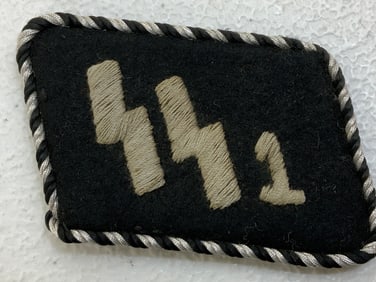 GERMANY THIRD REICH ALLGEMEINE SS COLLAR TAB