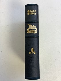 GERMANY THIRD REICH 1938 WEDDING EDITION OF ADOLF HITLERS MEIN KAMPF BOOK