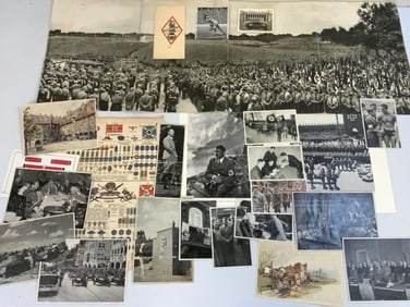 GERMANY THIRD REICH LARGE LOT OF PHOTOGRAPHIC MATERIAL