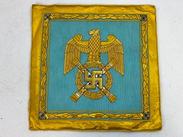 WWII GERMAN REICHSMARSHALL HERMANN GOERING CAR PENNANT