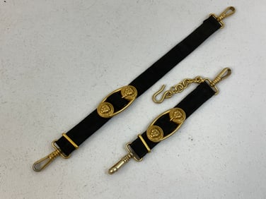 GERMANY THIRD REICH NAVY OFFICER DAGGER HANGERS