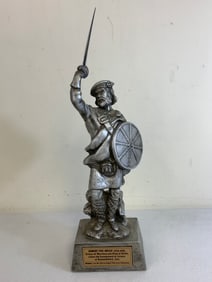 ROBERT THE BRUCE KING OF SCOTLAND VINTAGE CHIVAS FINE ARTS COLLECTION STATUE