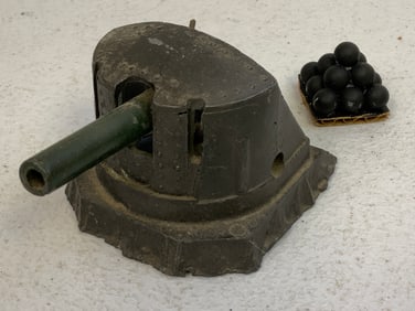 CIVIL WAR NAVAL COASTAL ARTILLERY GUN