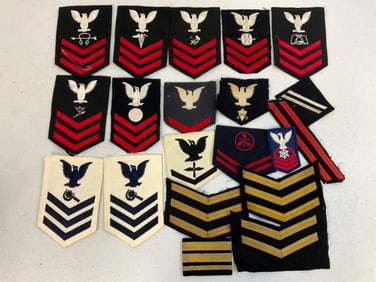 US NAVY SLEEVE PATCHES LOT