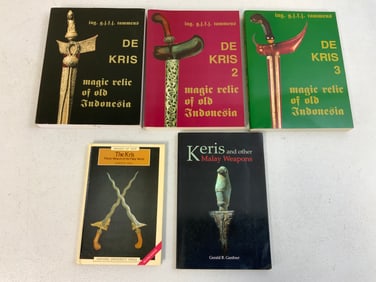 THE KRIS INDONESIAN EDGED WEAPONS BOOKS
