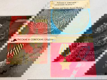 RUSSIAN MEDALS AND ORDERS BOOKS