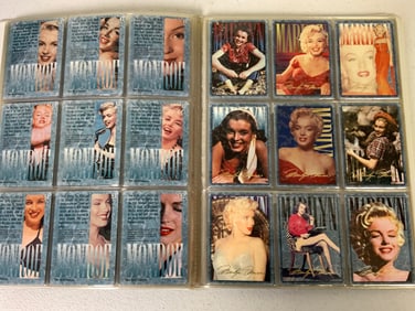 MARLYN MONROE TRADING CARDS ALBUM
