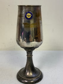 VINTAGE 1927 AUSTRIAN AUTOMOTIVE CLUB SILVER PLATED TROPHY GOBLET