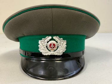 VINTAGE EAST GERMANY DDR BORDER GUARD VISOR HAT