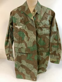 WWII GERMAN LUFTWAFFE PARATROOPERS SPLINTER CAMO JUMP SMOCK