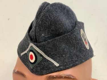 GERMANY THIRD REICH RED CROSS DRK EM/NCO M38 OVERSEAS CAP