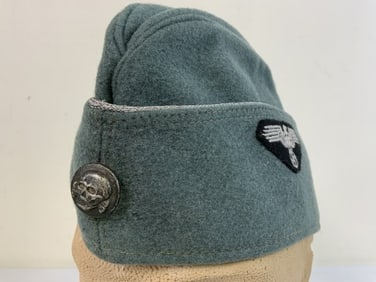 GERMANY THIRD REICH EARLY SS VT M34 OFFICERS OVERSEAS CAP