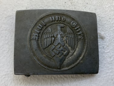 GERMANY THIRD REICH HJ HITLER YOUTH BELT BUCKLE