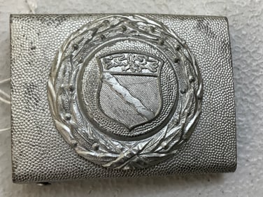 GERMANY THIRD REICH FIREMEN BELT BUCKLE