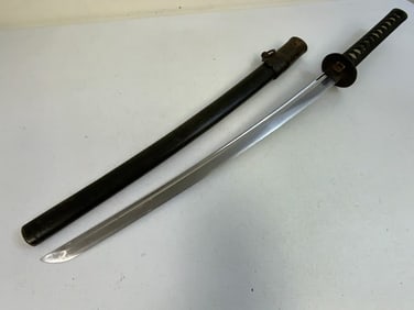 ANTIQUE JAPANESE SAMURAI SWORD SIGNED