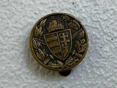 HUNGARY HUNGARIAN WWI LAPEL PIN FOR COMBATANTS