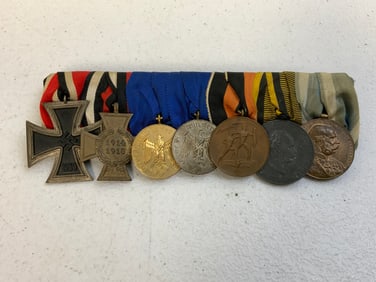 THIRD REICH GERMANY AUSTRIAN WWI VETERAN AWARDS MEDAL BAR