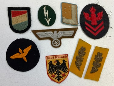 GERMANY THIRD REICH LOT OF CLOTH INSIGNIIAS