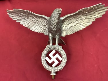 GERMANY THIRD REICH NSDAP MUSIC CORPS GLOCKENSPIEL ALUMINUM EAGLE