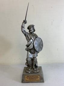 ROBERT THE BRUCE KING OF SCOTLAND VINTAGE CHIVAS FINE ARTS COLLECTION STATUE