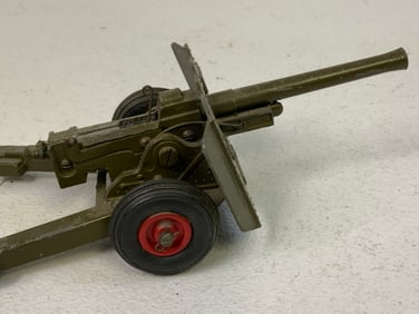 VINTAGE LARGE METAL TOY CANNON