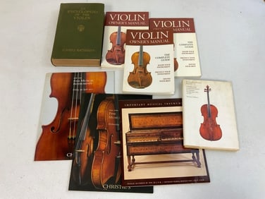 VIOLIN BOOK LOT