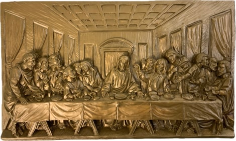 LAST SUPPER WALL RELIEF