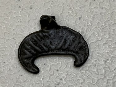 ANCIENT RUS VIKING VARANGIAN LUNAR BRONZE AMULET NORSE OR KIEVAN RUS MADE