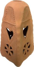 SCANDINAVIAN NORDIC CERAMIC YULE LANTERN CANDLE HOLDER JULLEUCHTER