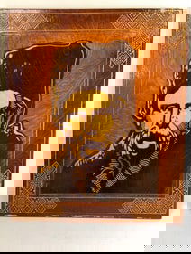 UKRAINE TARAS SHEVCHENKO LARGE WOODEN ARTWORK