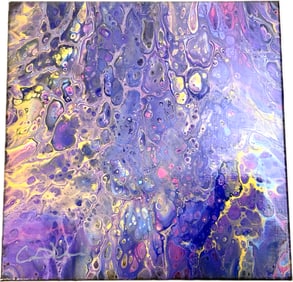 CRYSTAL SHELVEN "NAVY SEAL" ACRYLIC PAINTING ON CANVAS ORIGINAL ARTWORK