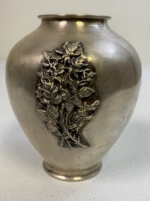 VINTAGE 925 SILVER VASE