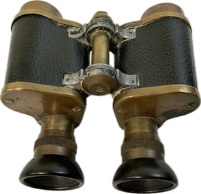 IMPERIAL GERMANY ANTIQUE GERMAN MILITARY BINOCULARS
