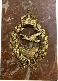 WWI IMPERIAL GERMANY FLYERS COMMEMORATIVE BADGE DESK DECORATION