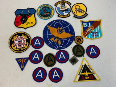 US MILITARY PATCHES LOT